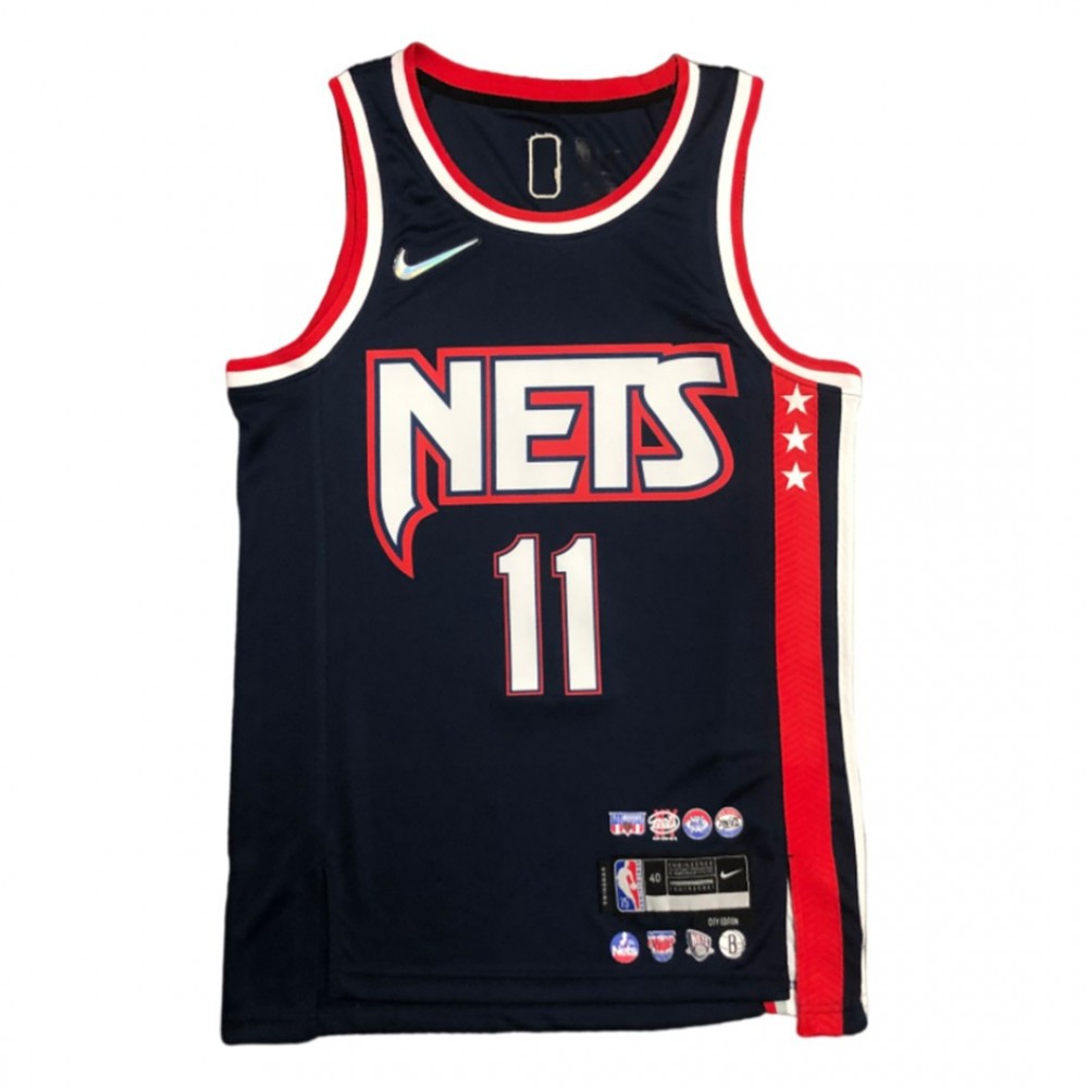 Men's Brooklyn Nets Kyrie Irving #11 Navy 2021/22 Swingman Jersey - City Edition-Pro Kit Vault | Brand New 26/27 Sports Jerseys